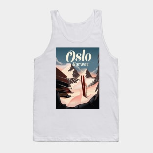 Oslo Norway Ski Tank Top